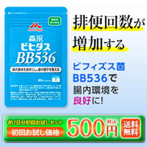 ビヒダスBB536（森永乳業）