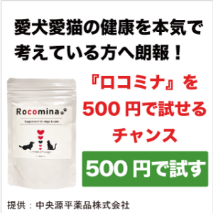 ロコミナ 500円モニター（中央源平薬品）