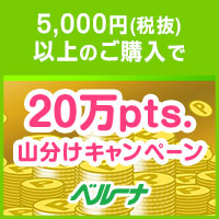 カタログ通販ベルーナ ポイントプレゼントキャンペーン